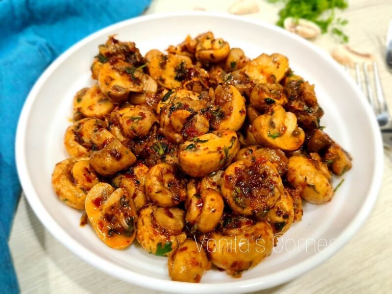 Garlic mushrooms