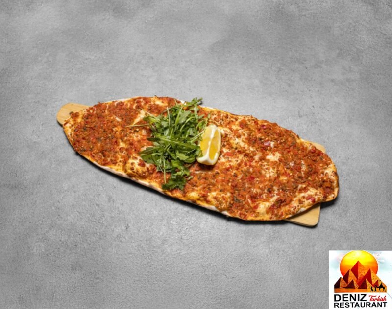 Lahmacun with Salad